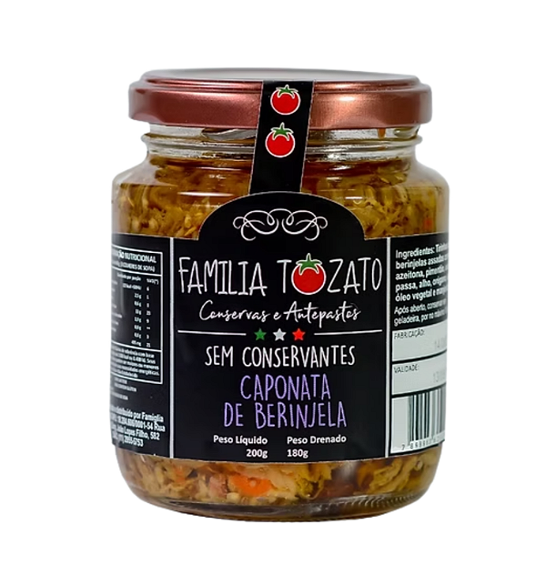 Caponata de Berinjela Gourmet Tozato
