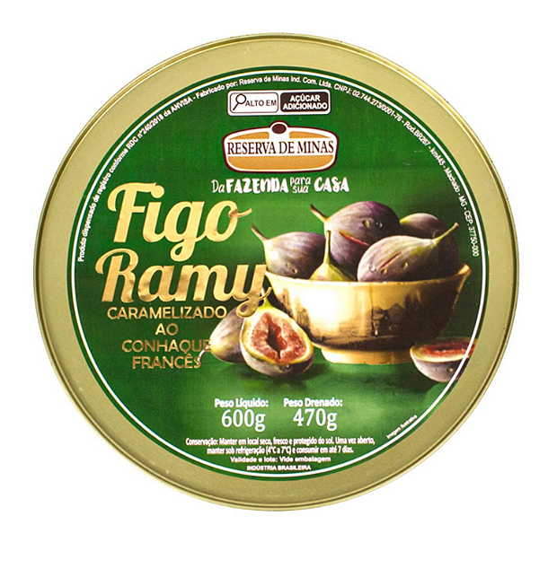 Figo Ramy em lata Reserva de Minas