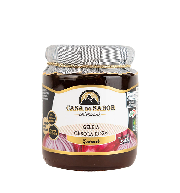 Geleia de Cebola Roxa Casa do Sabor