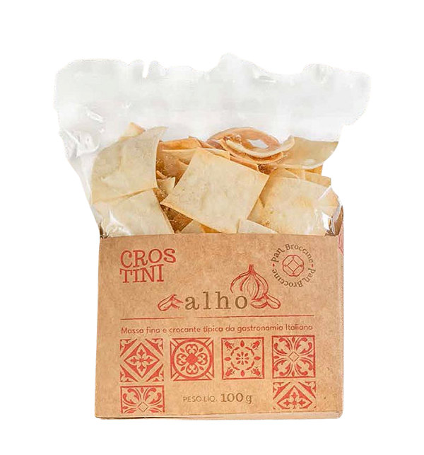 Mini Crostini ALHO Pan Broccine100gr