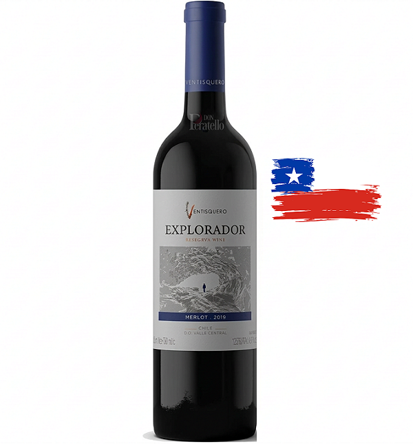 VINHO CHILENO VENTISQUERO EXPLORADOR MERLOT TT750