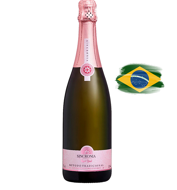 Espumante Sincronia Brut Rose Franco Italiano