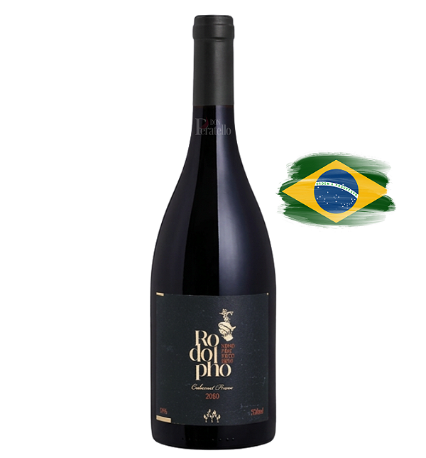Vinho Fino Tinto Seco Cabernet Franc Rodolpho