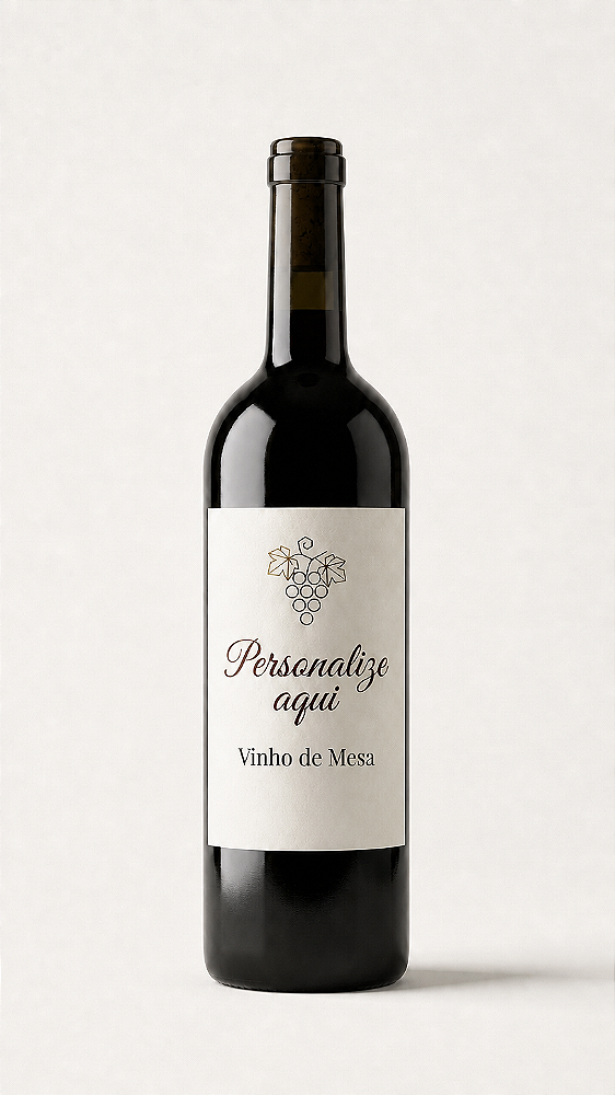 Vinho de Mesa Personalizado