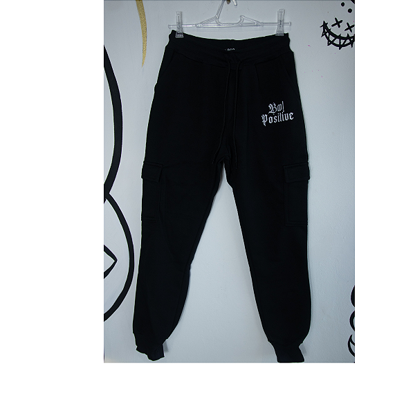 Calça Moletom Cargo BOO