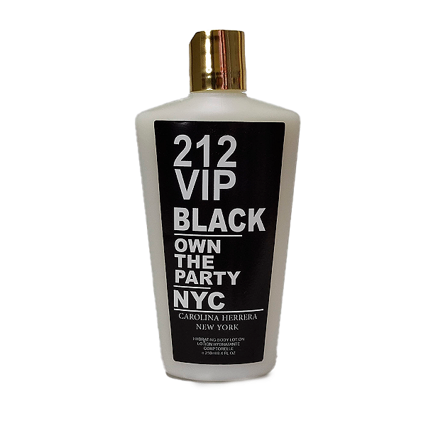 Loção Hidratante 212 VIP Black - Carolina Herrera