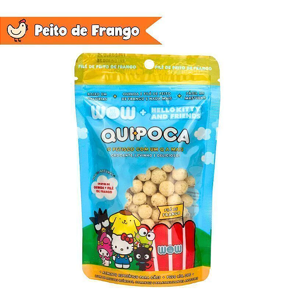 Quipoca Sabor Frango Petisco 30g P/caes
