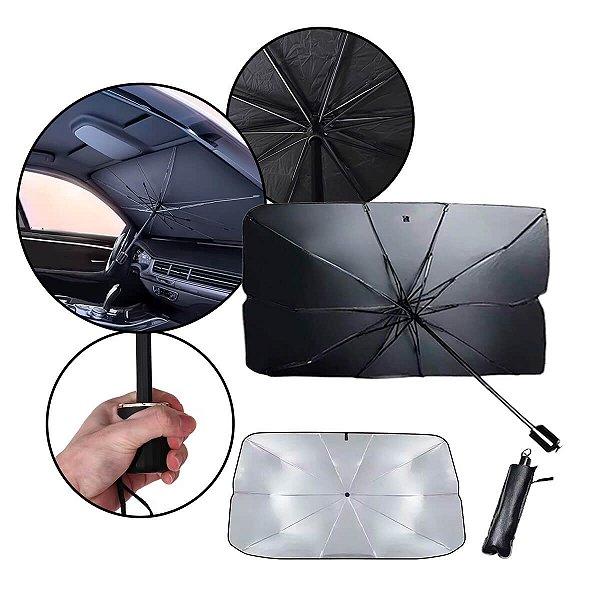 Protetor Solar Parabrisa Sombrinha