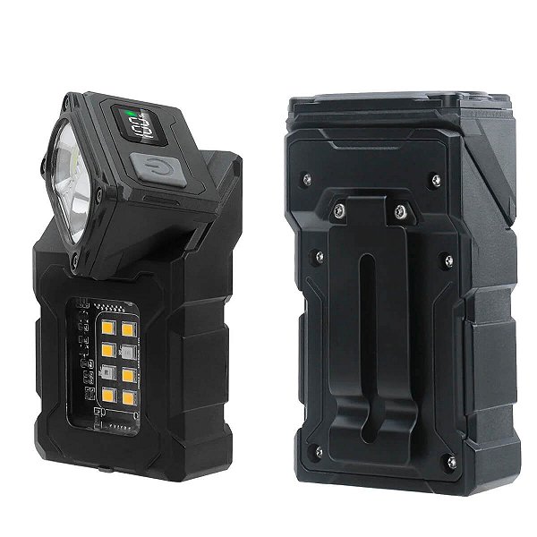 Lanterna Tática Multifuncional Ângulo Ajustável