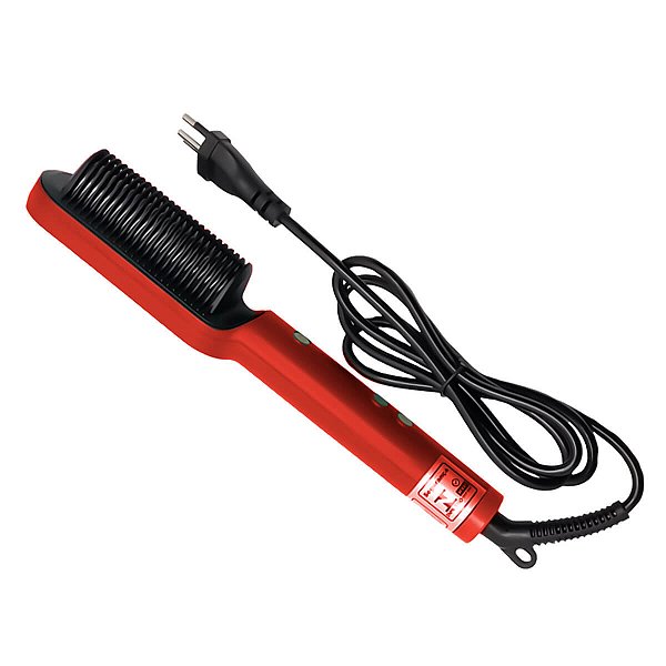 Escova Alisadora Bivolt [Vermelho]