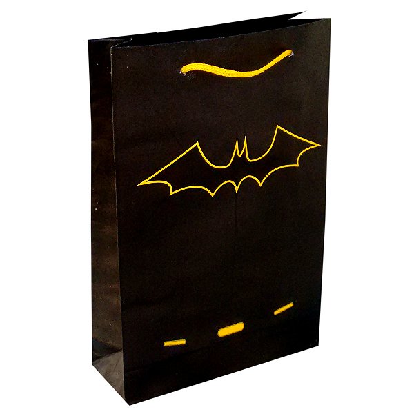 Sacolas de papel Batman 25x17x6 cm