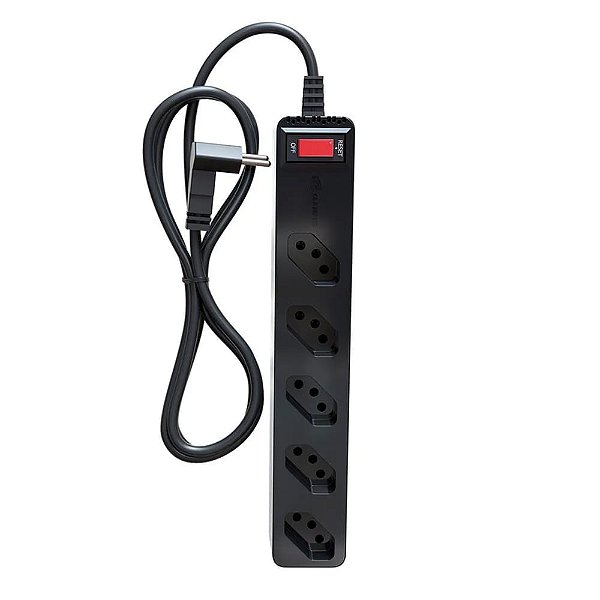 Filtro de linha 5 Tomadas iClamper Energia 5 - Preto