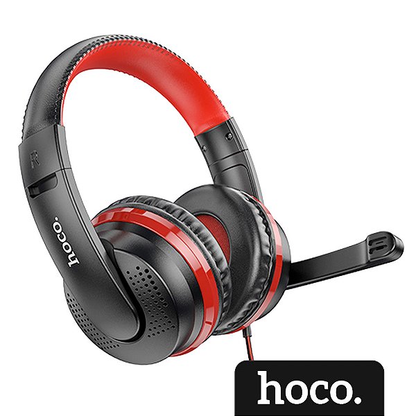 Headset Hoco W103 Vermelho
