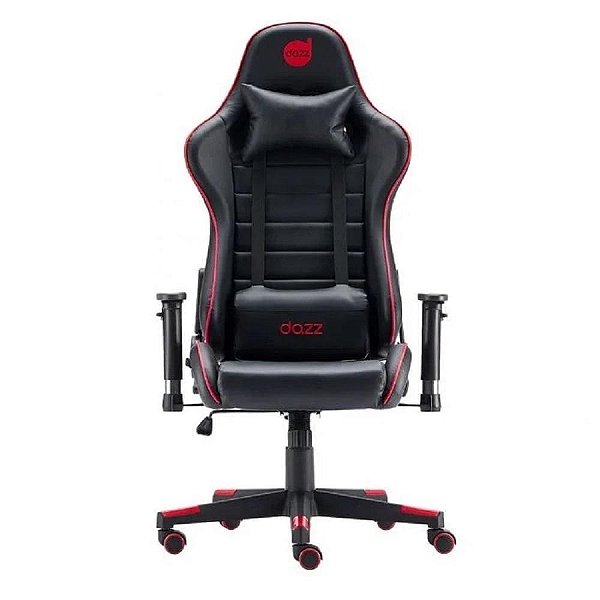 Cadeira Gamer Dazz Prime-X V2 Preto/Vermelho