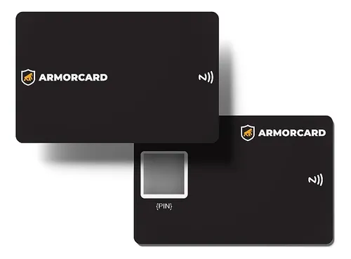 Cartao de Visita Digital Armorcard Preto Gorila