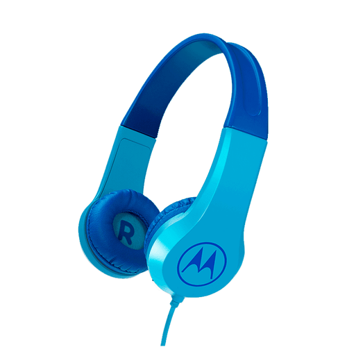 HEADPHONE MOTOROLA JR200 KIDS - AZUL