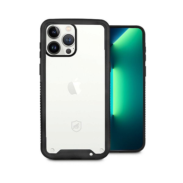 Capa Gorila Stronger Preta Iphone 13