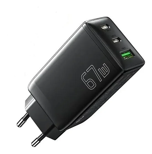 Carregador de parede Essager 67w USB-A + 2 USB-C