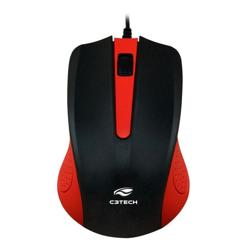 Mouse USB C3Tech MS-20RD Vermelho