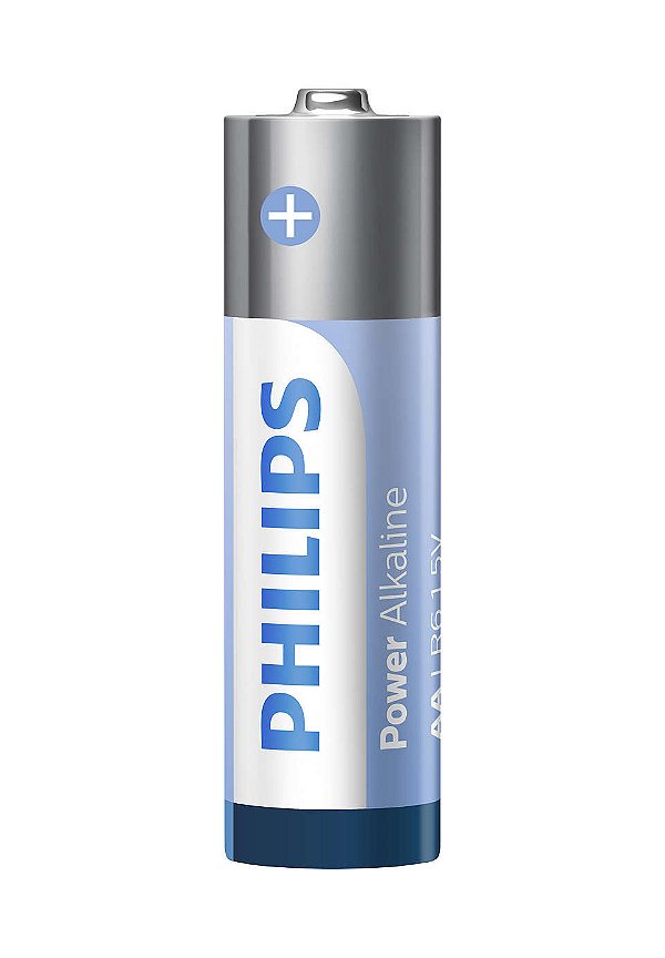 Pilha Alcalina AA Philips UNIDADE