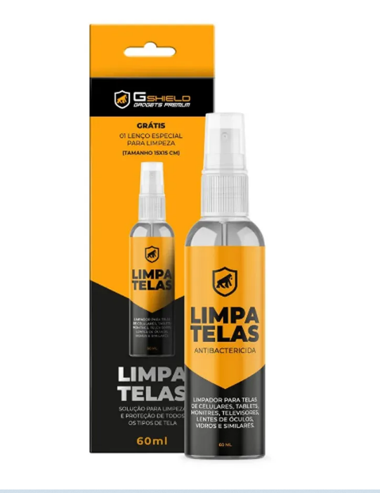 Kit Limpa Telas Gorila com Lenço 60ml