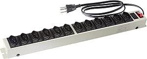 Filtro de linha 12 Tomadas PowerLine Metal