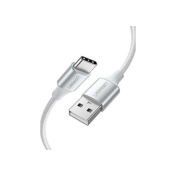 Cabo USB / USB-C Ugreen 3A US288 - 60133 2M Branco