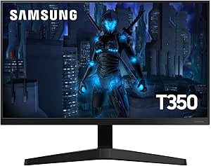Monitor 24 Gamer Samsung FHD 75Hz HDMI VGA Freesync T350 LF24T350FHLMZD