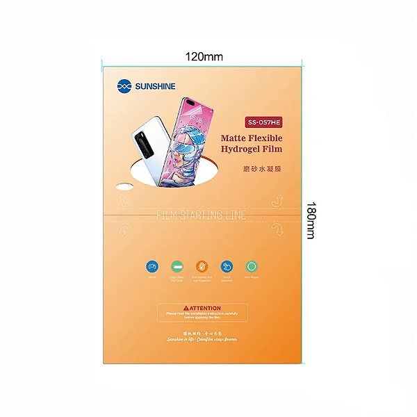 Película Sunshine Hidrogel Fosca - Celular
