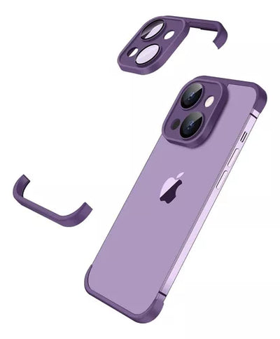 Capa com Protetor de camera sem frame Iphone 14