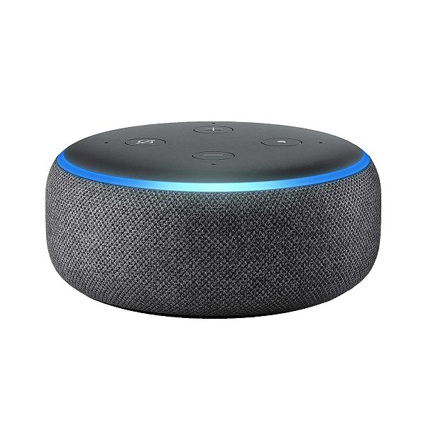 Echo Dot 3a Geraçao com Alexa Preta