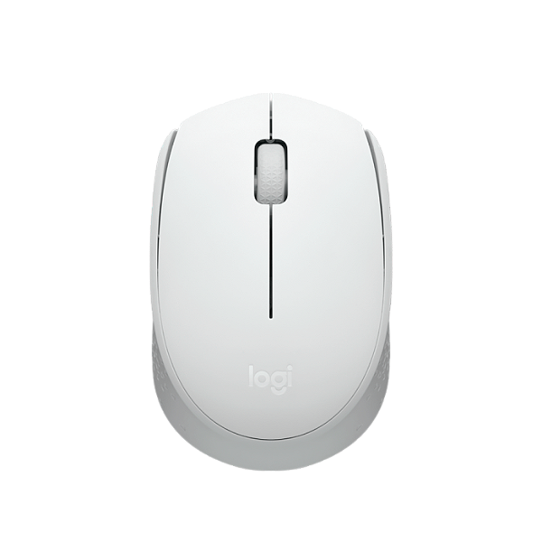 Mouse sem fio Logitech M170 - Branco