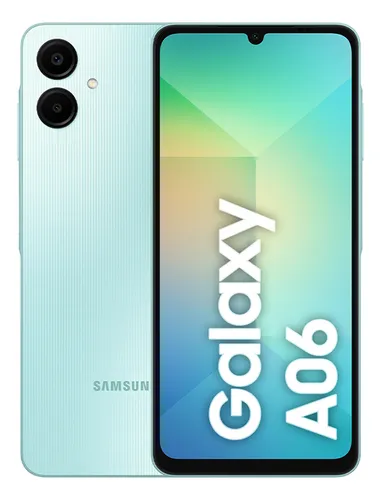 Celular Samsung Galaxy A06 128GB 4GB 5000mAh Verde Claro