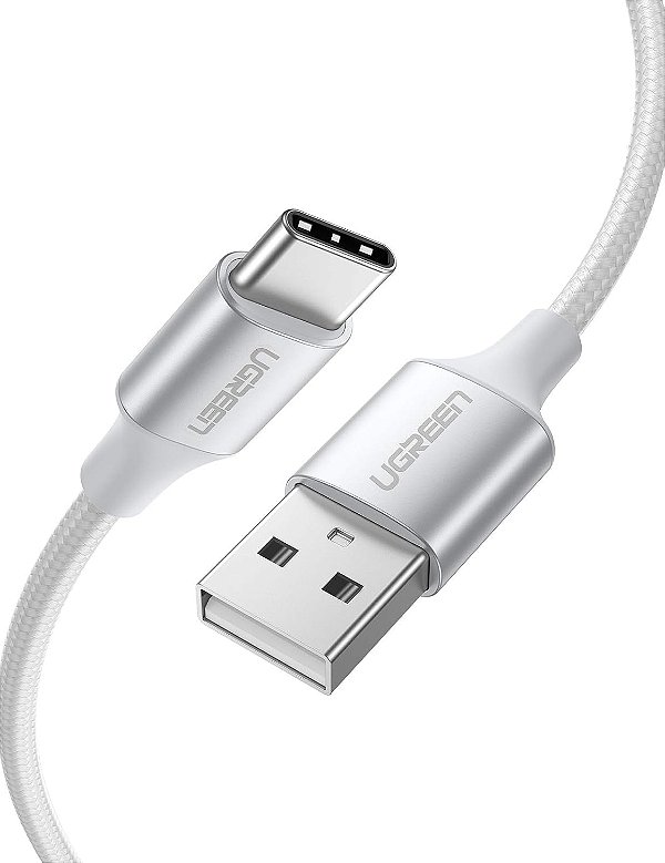 Cabo USB / USB-C Ugreen 3A US288 - 60131 1M Branco