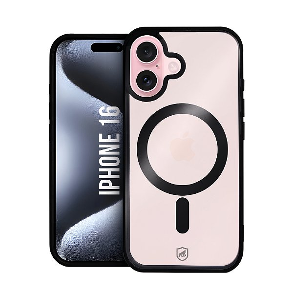 Capa Gorila Magsafe Preta Iphone 16