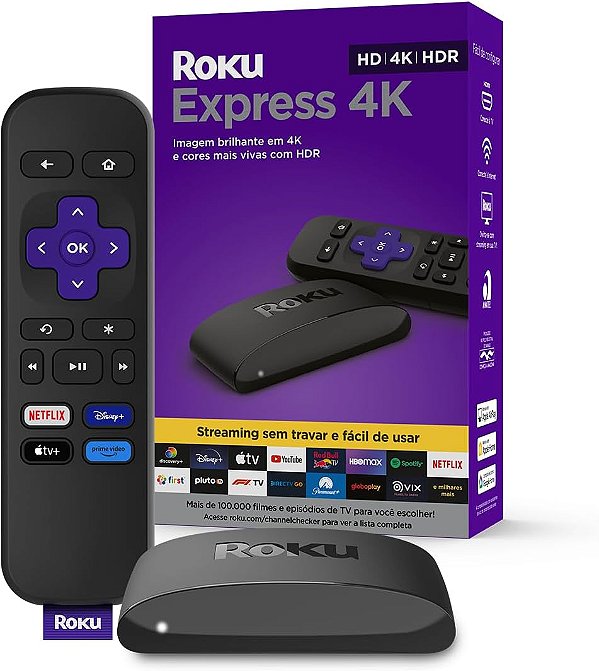 Roku Express 4K HDR - Conversor de Smart TV