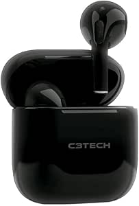 Fone de Ouvido Bluetooth C3Tech EP-TWS-21BK Preto