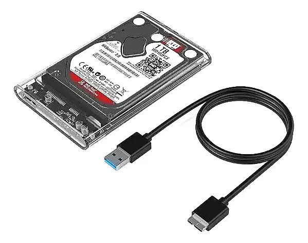HD Externo Portátil 1TB USB 3.0 Montado - 1 ANO GARANTIA