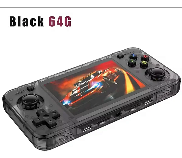 Video Game Portatil R36H (11 Emuladores - N64 PS1 PSP inclusos) 64GB e 15.000 Jogos