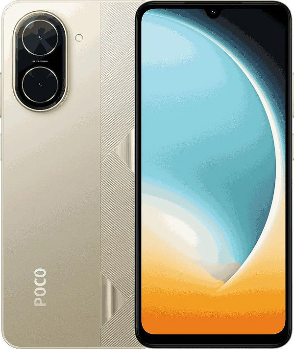 Celular Xiaomi Poco C71 64GB 3GB Dourado