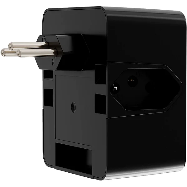 Protetor de energia Clamper Energia 3 Preto LCF