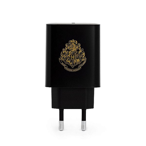 Carregador de parede Iwill USB-C 33W Preto Hogwarts Harry Potter