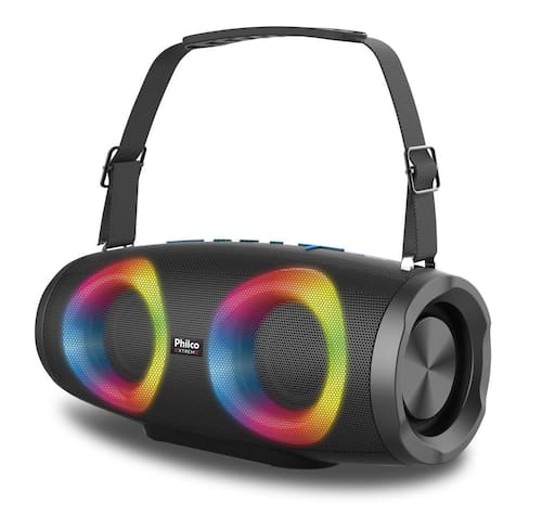 Caixa de som Bluetooth 40W Philco Extreme - Radio FM SD USB