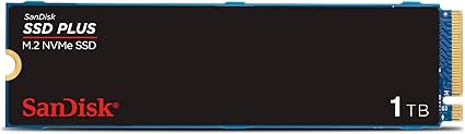 SSD NVME 1TB Sandisk Plus 3200MB/s