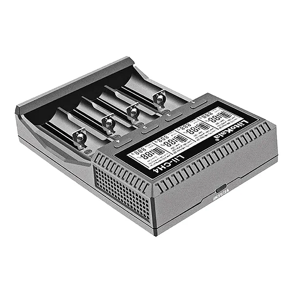 Carregador de Pilhas Liitokala Lii-CH4