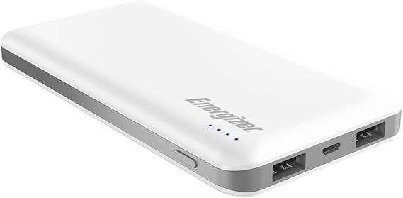 Carregador Portatil 10000mAh Energizer 18W UE10025QC Branco