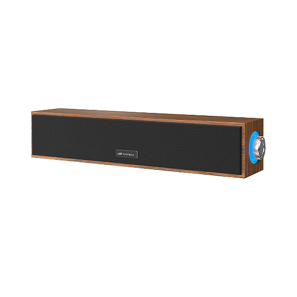 Soundbar 2.0 C3Tech SB-30 6w Marrom