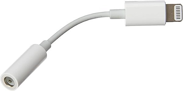 Adaptador Apple Fone Lightning x P2 genérico