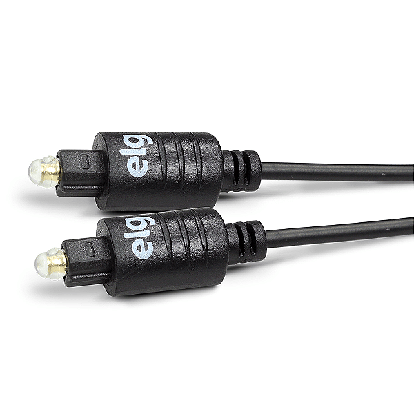 Cabo optico Digital de audio Toslink Pro ELG T5018HD 3 Metros