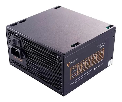 Fonte de Alimentação ATX Husky 550w 80Plus White - 2 Anos Garantia